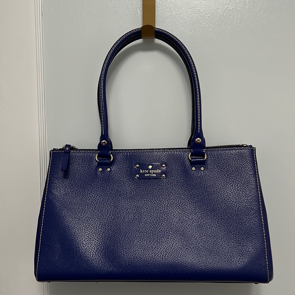 Kate spade navy blue handbag